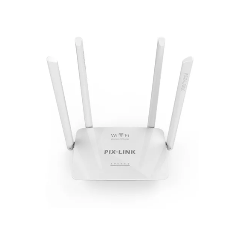 Roteador Access Point Pix-link 300mbps 4 Antenas Lv-wr08 100000038