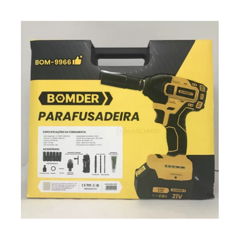 Chave De Impacto 2 Baterias 4.0ah 20v 3100rpm Bivolt - Cód. 431