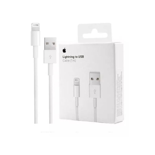 Cabo IOS Original Apple Lightning 1 Metro Com Entrada Usb 100000015 - Cód. 258