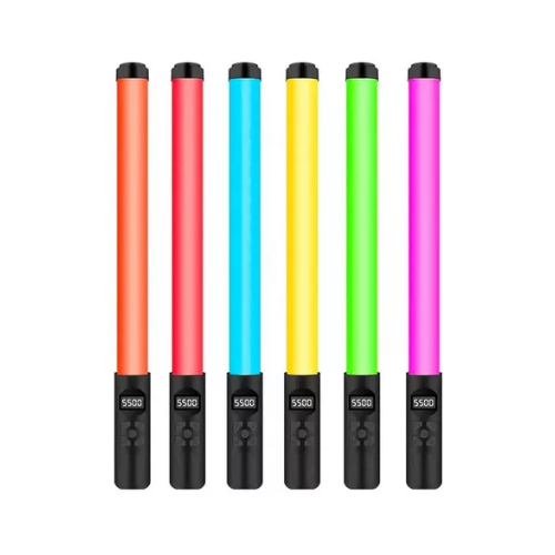 Bastão De Luz Led De Preenchimento Rgb Controle Remoto Rgb C