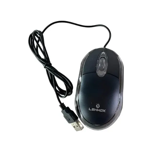 Mouse Mini Óptico 1200dpi Fio Preto Usb 2.0 Top Preto