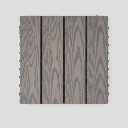 Painel Deck Modular 30cmx30cm Amadeirado para Revestimento - Cód. 503