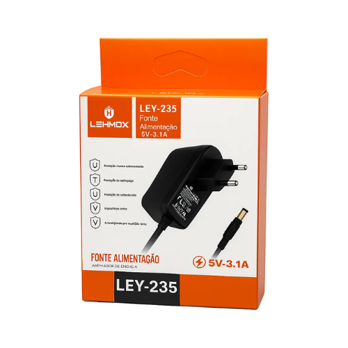 Fonte Carregador Port&aacute;til Universal Smart Box 5v 3.1a - Cód. 522