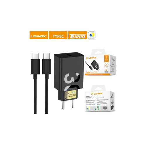 Carregador Turbo Rápido 30w Tipo c