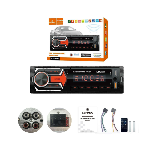 Som Automotivo MP3 Para Carro - Cód. 536