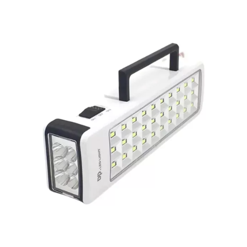 LUZ DE EMERGÊNCIA COM LANTERNA 36 LEDS BATERIA RECARREGÁVEL 109540001 - Cód. 206