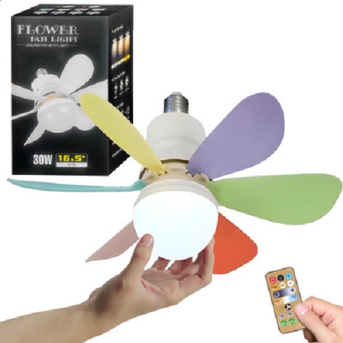 Lâmpada LED 40W com Ventilador de Teto - Cód. 400