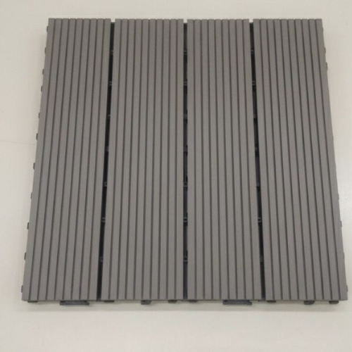 Painel Deck Modular 30cmx30cm Amadeirado para Revestimento - Cód. 497