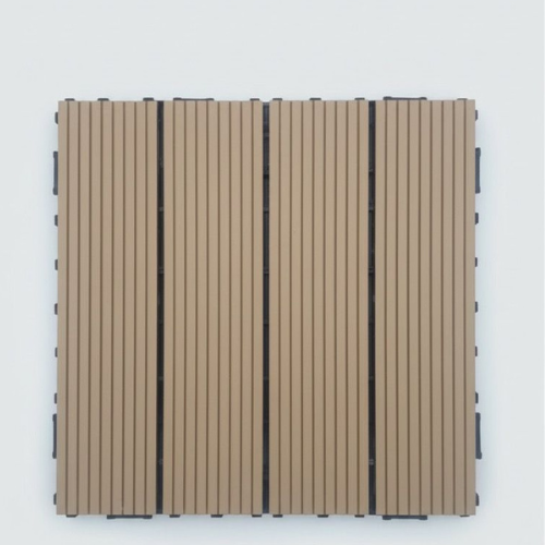 Painel Deck Modular 30cmx30cm Amadeirado para Revestimento - Cód. 499
