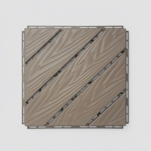 Painel Deck Modular 30cmx30cm Amadeirado para Revestimento - Cód. 502