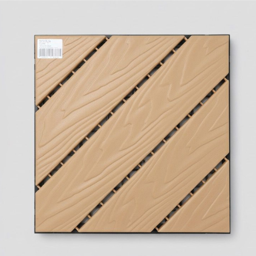 Painel Deck Modular 30cmx30cm Amadeirado para Revestimento - Cód. 500