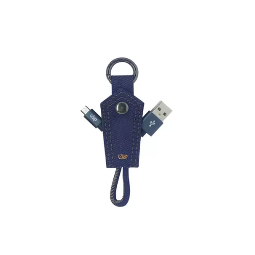 Cabo Micro V8 USB Chaveiro Jeans I2GCBL950 1 UN i2GO 100000027