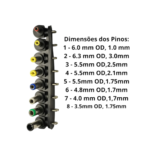 Carregador Portátil Universal Notebook