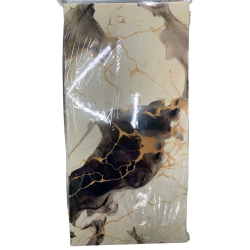 10 Placas Adesivas 30x60 Decorativas Marmore Revestimento Autocolante Parede Piso Porcelanato Painel 3d Adesivo Banheiro Quarto Sala Cozinha QZ86 - Cód. 474